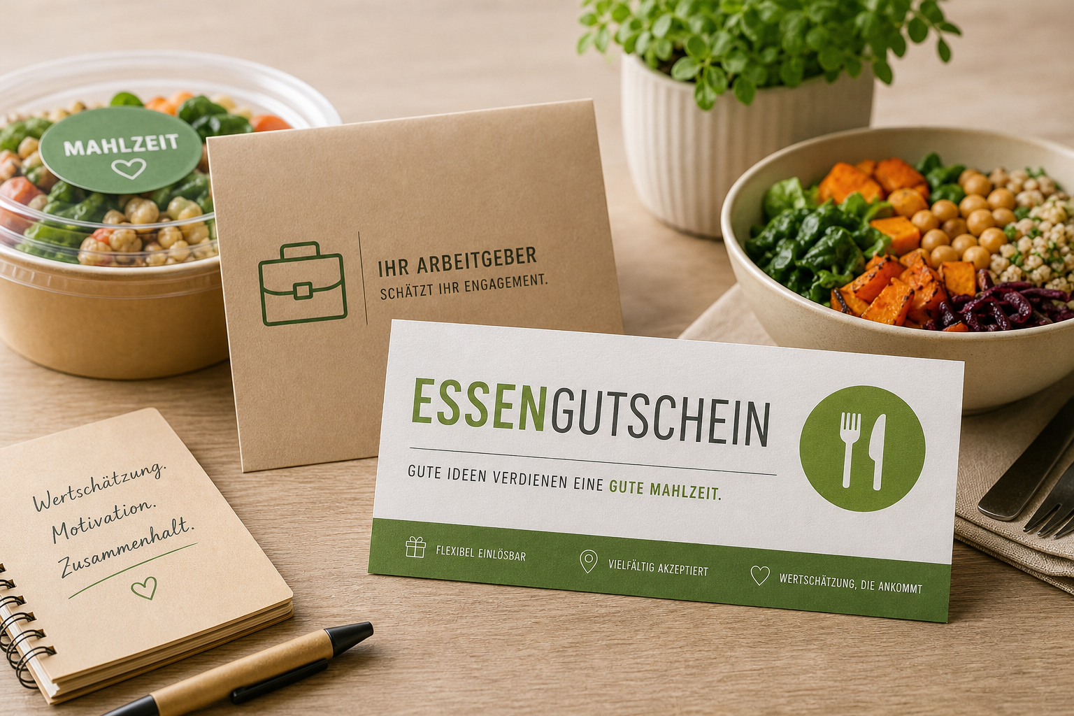 Essenszuschüsse und amtlicher Sachbezugswert